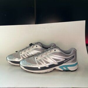 MINT - Salomon XT Wings 2 Advanced Silver Trail Running Shoes - M 10 W 11